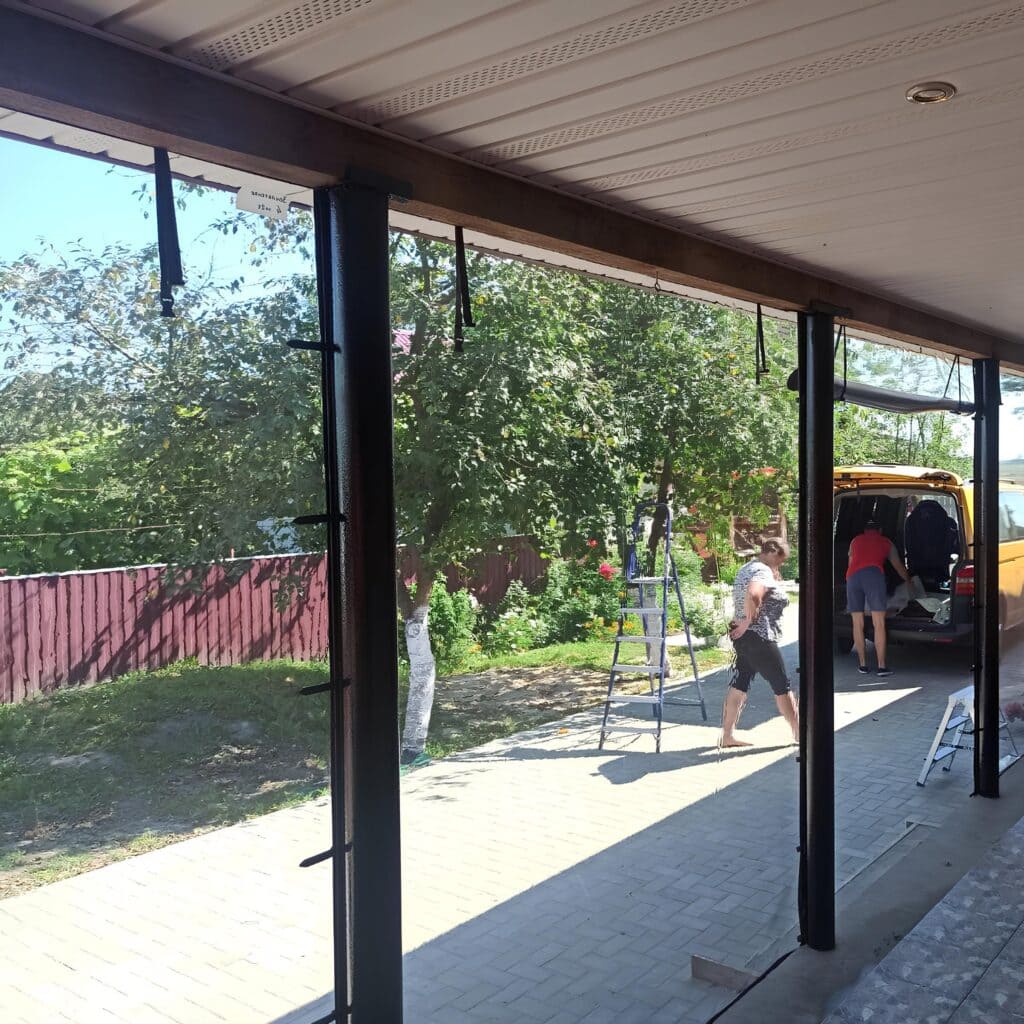 Мягкие окна для террасы Ledom