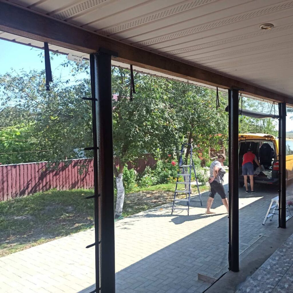 Мягкие окна для террасы Ledom