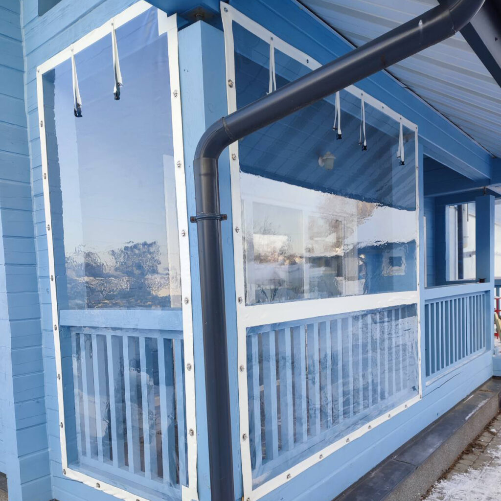 Мягкие окна для террасы Ledom