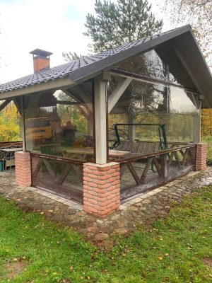Мягкое окно LeDOM 140×120 см на ремешке