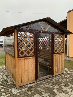 Мягкое окно LeDOM 110×150 см на ремешке