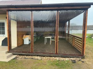 Мягкое окно LeDOM 120×150 см на ремешке