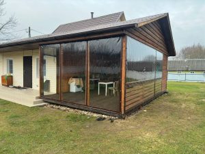 Мягкое окно LeDOM 150×100 см на ремешке